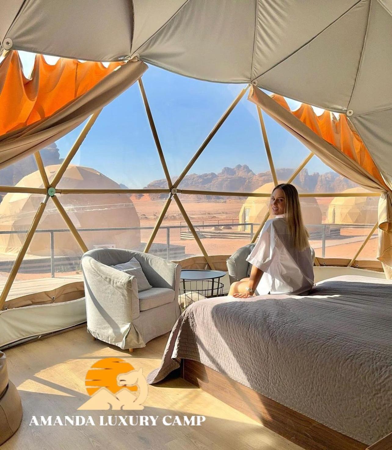 瓦迪拉姆 Amanda Luxury Camp酒店 外观 照片