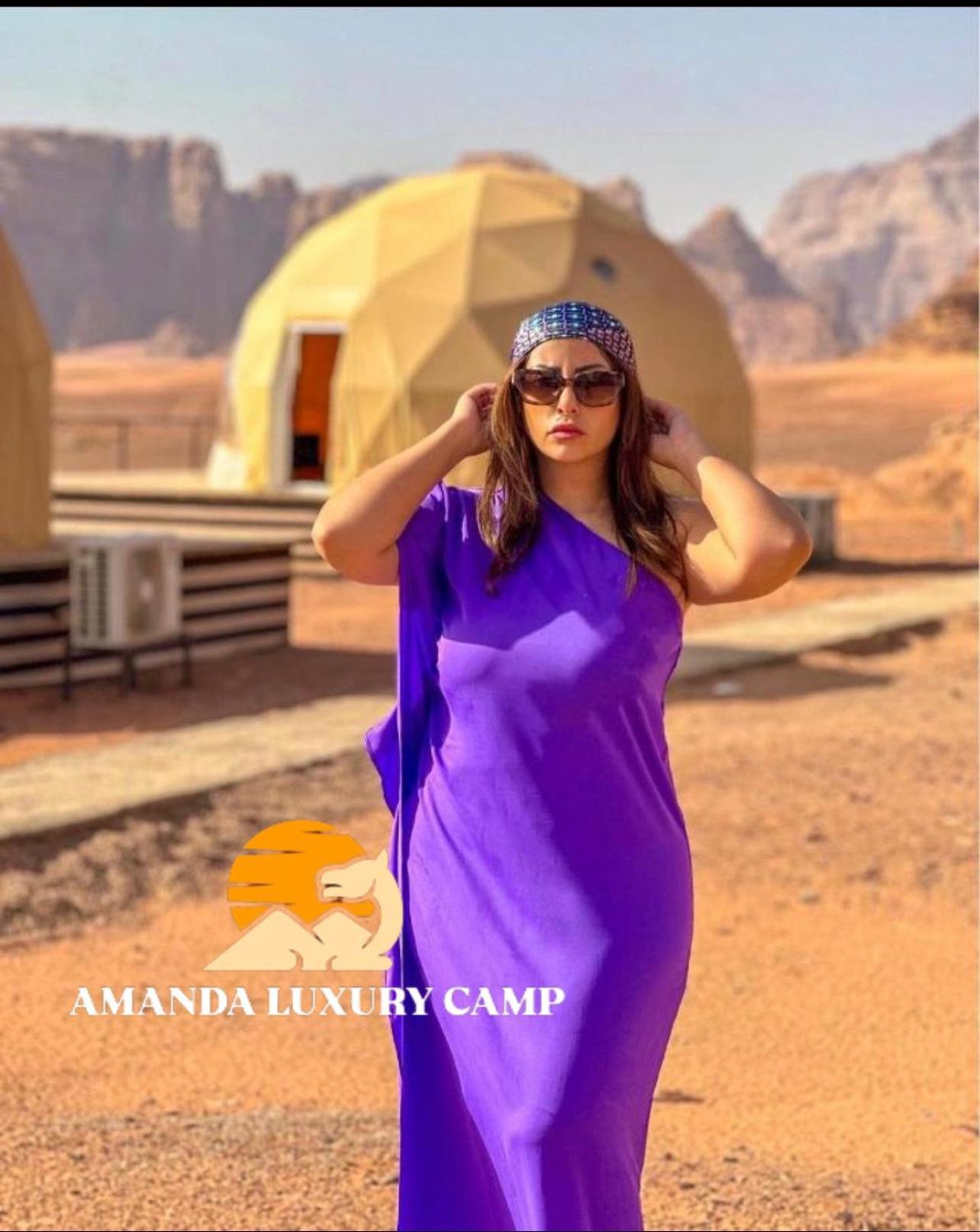 瓦迪拉姆 Amanda Luxury Camp酒店 外观 照片