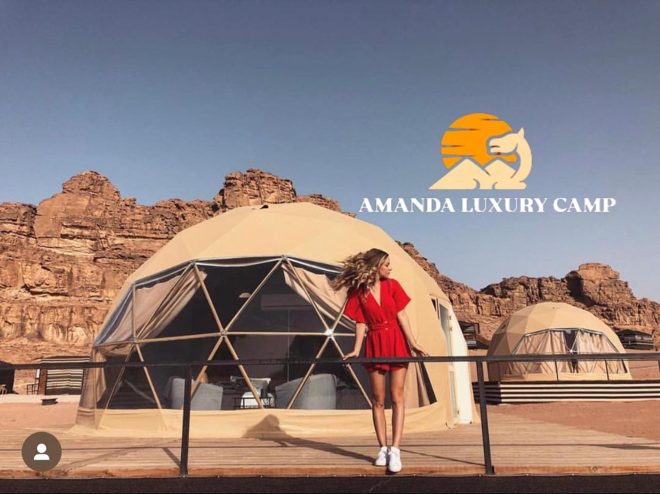 瓦迪拉姆 Amanda Luxury Camp酒店 外观 照片