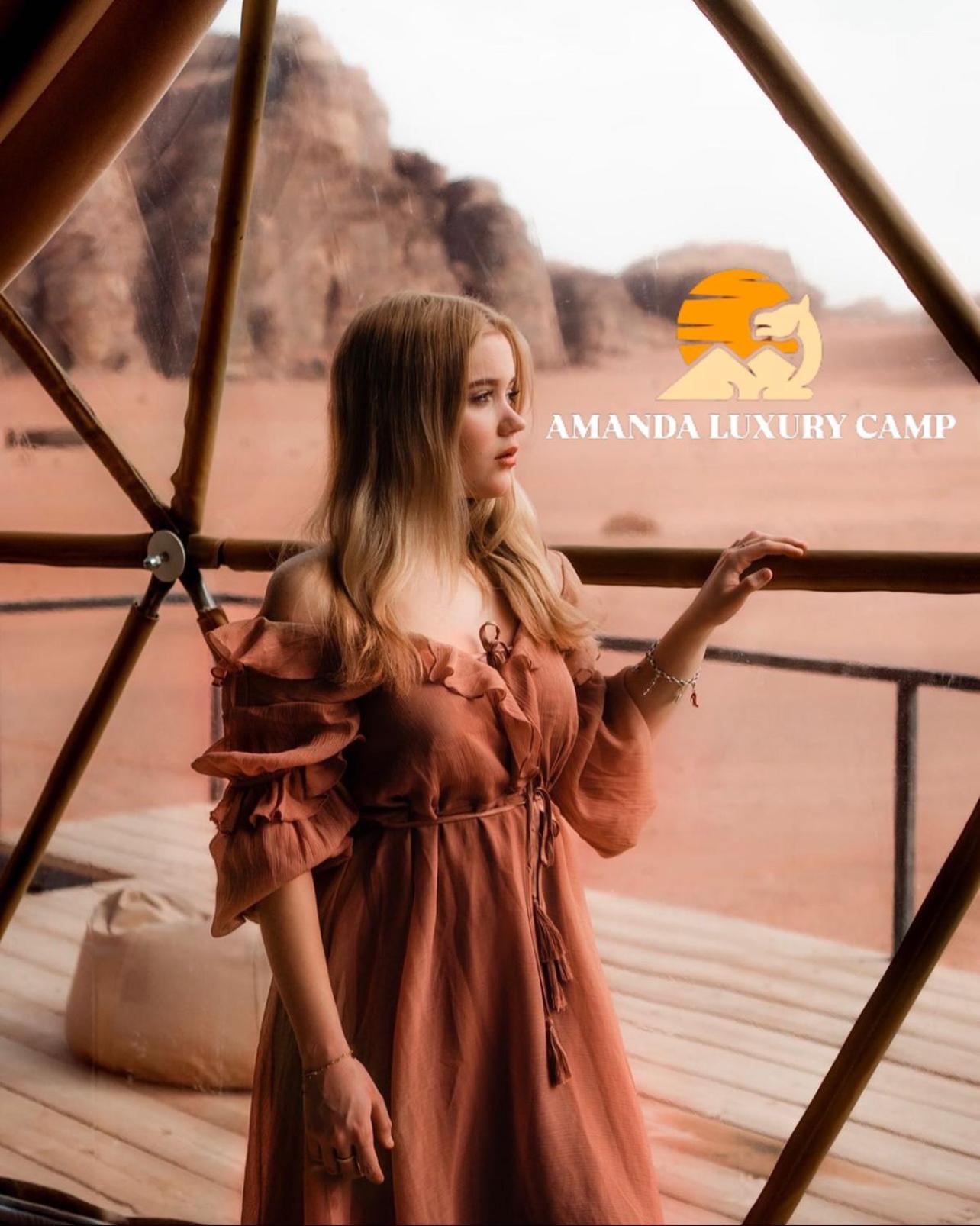 瓦迪拉姆 Amanda Luxury Camp酒店 外观 照片