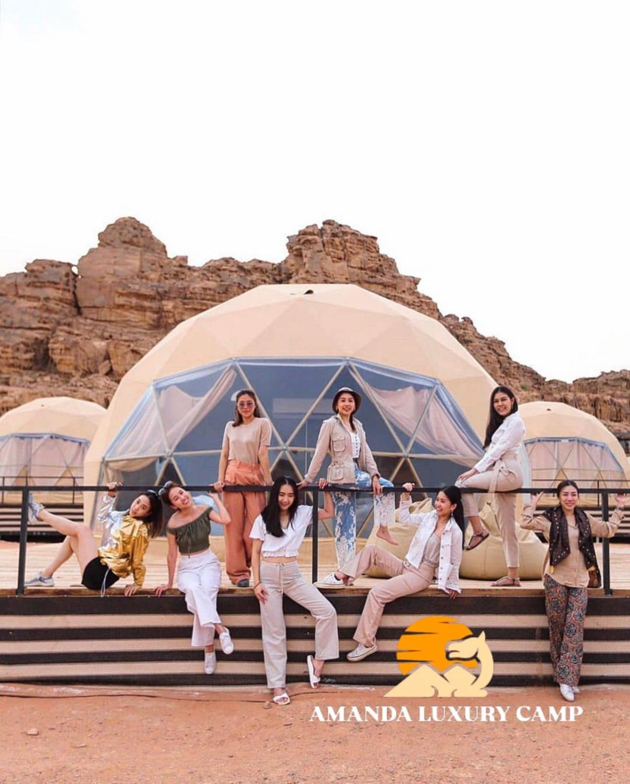瓦迪拉姆 Amanda Luxury Camp酒店 外观 照片